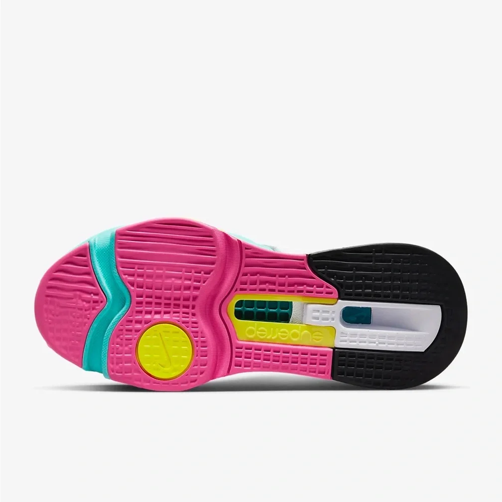 Nike Women's Training Shoes - Gray, Teal, Pink, Yellow